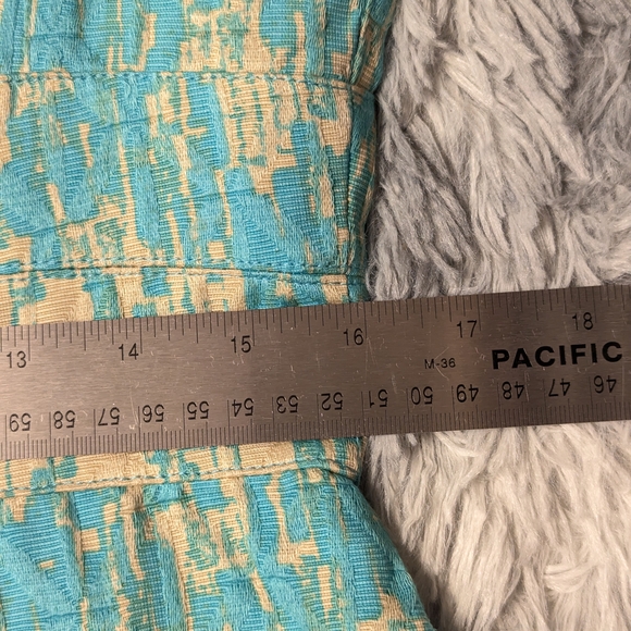 Anthropologie Taylor Abstract Sheath Dress with Back Cutouts - Size 10 - Picture 10 of 12